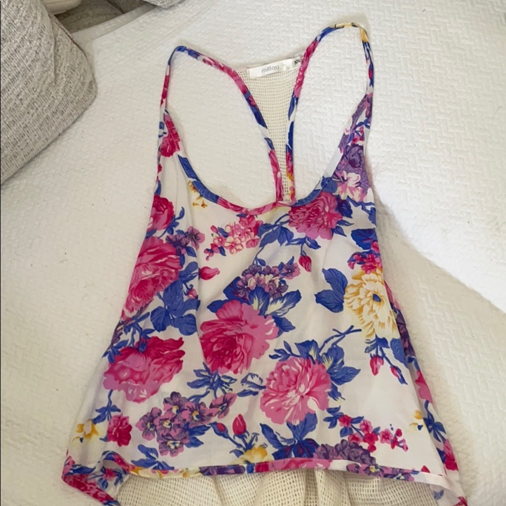 Millau crop top tank top